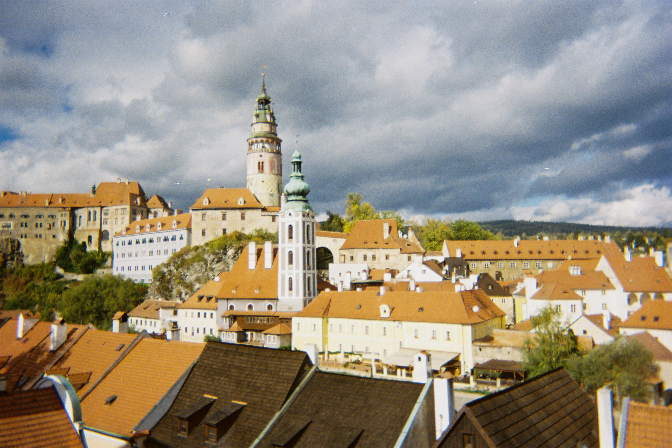 Clouds over Český Krumlov